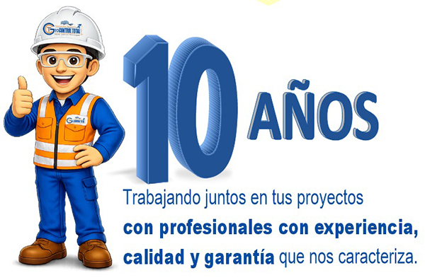 10 años de experiencia.